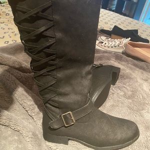 Knee High Black Boots